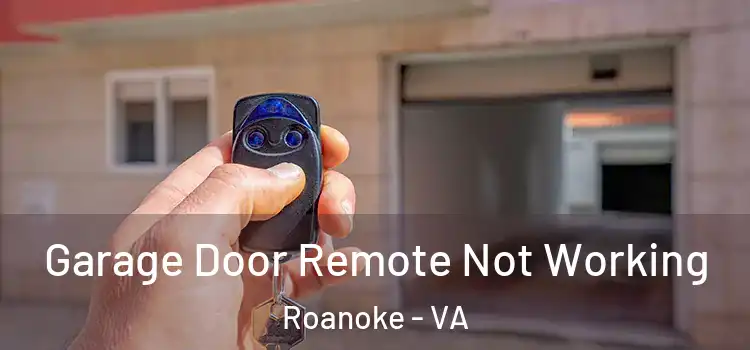  Garage Door Remote Not Working Roanoke - VA