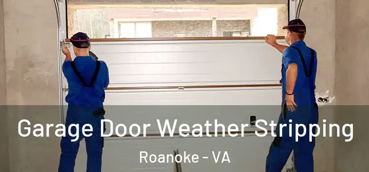  Garage Door Weather Stripping Roanoke - VA